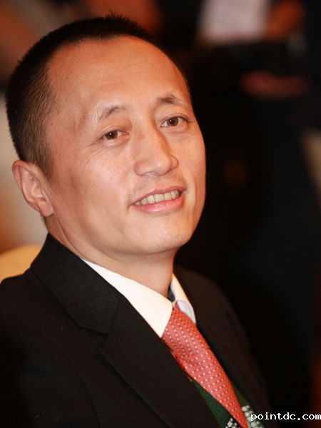 “2014绿公司年会”于4月20日-22日在广西南宁举行。上图为万科企业股份有限公司总经理郁亮。(图片来源：新浪财经 梁斌 摄)